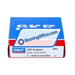 SKF 6306-2Z/C3GJN rulman resim 3