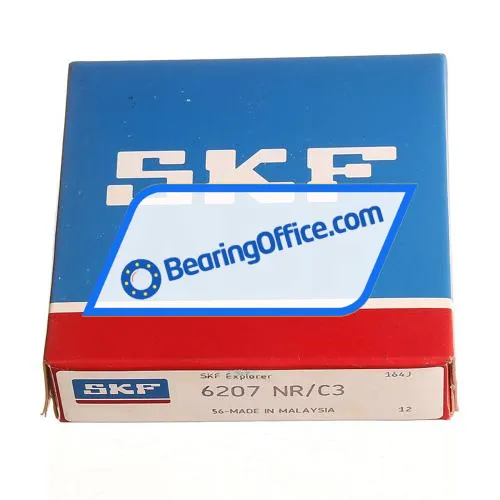 SKF 6207NR/C3 bearing image 2