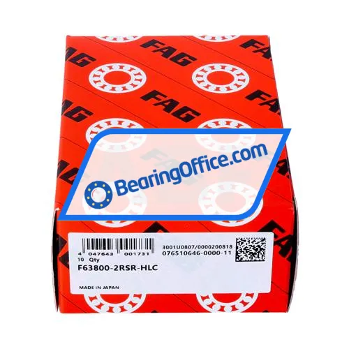 FAG F63800-2RSR-HLC bearing image 3
