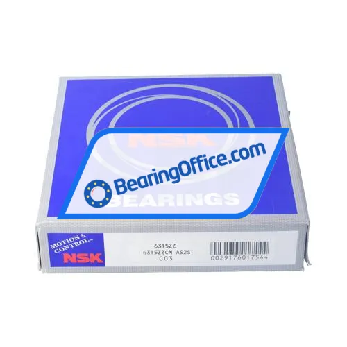 NSK 6315ZZ bearing image 3