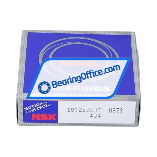 NSK 6812ZZC3E bearing image 3