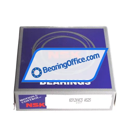NSK 6312VVC3 bearing image 3