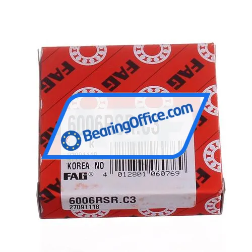FAG 6006-RSR-C3 bearing image 3