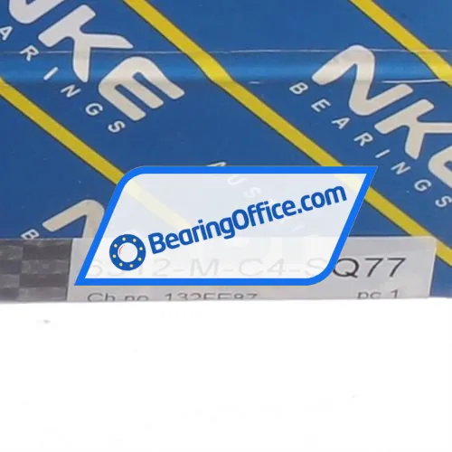 NKE 6312-M-C4-SQ77 bearing image 5