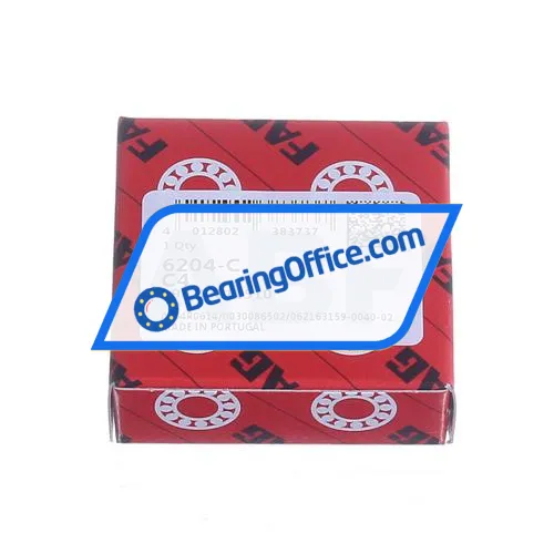 FAG 6204-C-C4 bearing image 3