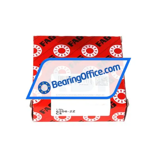 FAG 6206-2Z-C4 bearing image 3