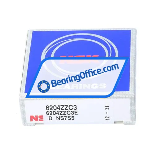 NSK 6204ZZC3E bearing image 3
