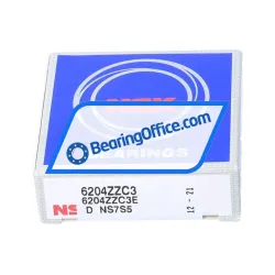 NSK 6204ZZC3E rulman resim 3