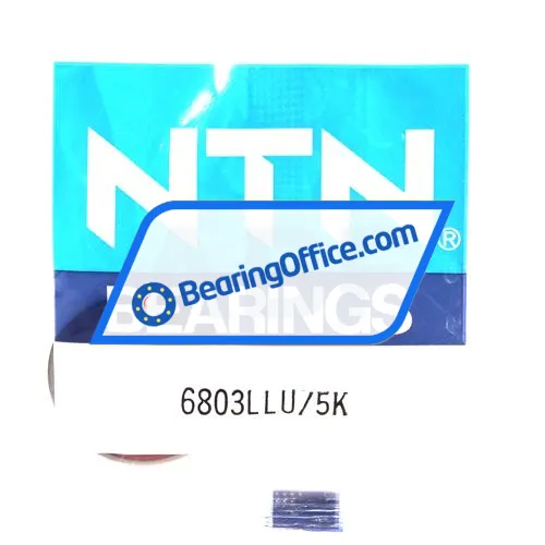 NTN 6803LLU/5K bearing image 2