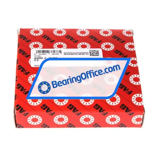 FAG 6000-C-2HRS-C3 bearing image 3