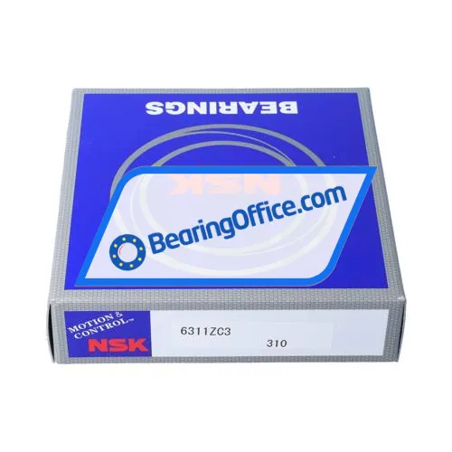 NSK 6311ZC3 bearing image 3