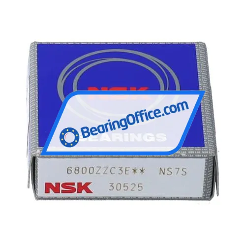 NSK 6800ZZC3E bearing image 3