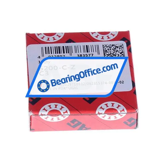 FAG 6200-C-Z-C3 bearing image 3