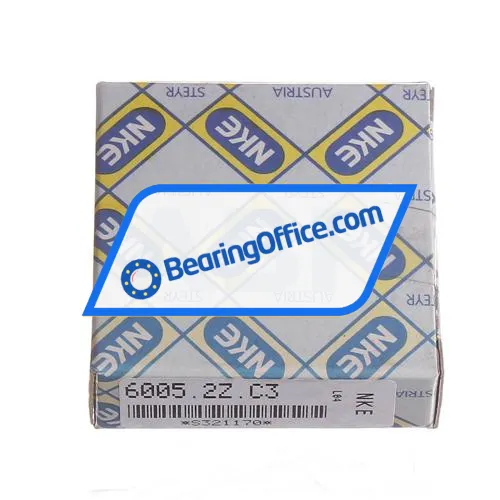 NKE 6005-2Z-C3 bearing image 3