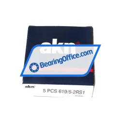 AKN 619/5-2RS1 rulman resim 3