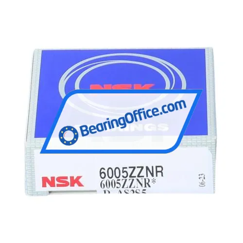 NSK 6005ZZNR bearing image 3