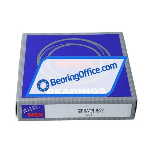 NSK 6918ZZCM bearing image 3