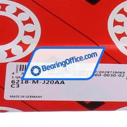 FAG 6218-M-J20AA-C3 rulman resim 4