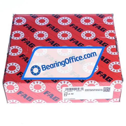 FAG 6314-M-C3 bearing image 2