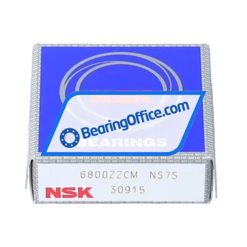 NSK 6800ZZCM bearing image 3