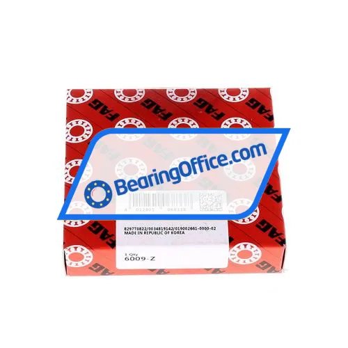 FAG 6009-Z bearing image 3