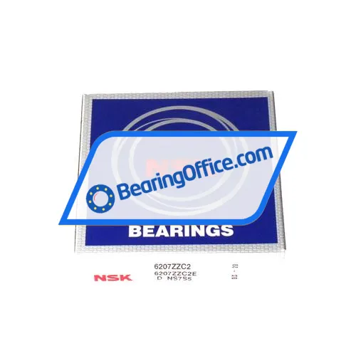 NSK 6207ZZC2E bearing image 3