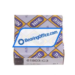 NKE 61803-C3 rulman resim 3