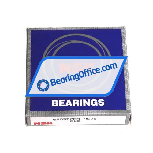 NSK 6909ZZCM bearing image 3