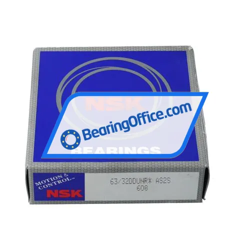 NSK 63/32DDUNR bearing image 3
