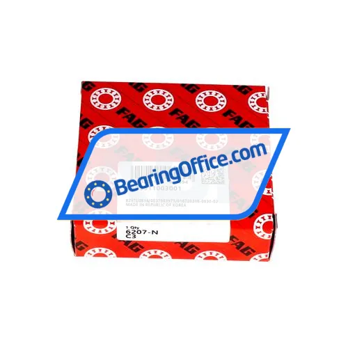 FAG 6207-N-C3 bearing image 4