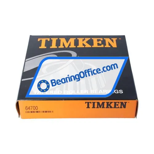 Timken 64700-20024 bearing image 3