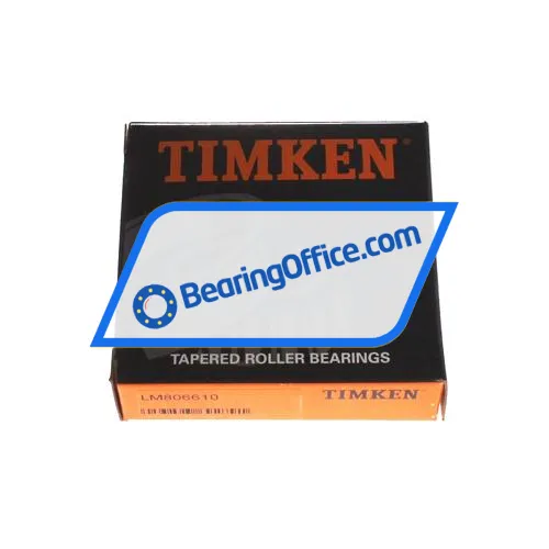 Timken LM806610 bearing image 3