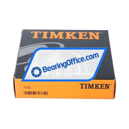 Timken 47420 bearing image 3