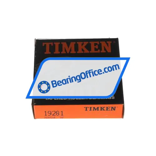 Timken 19281 bearing image 3