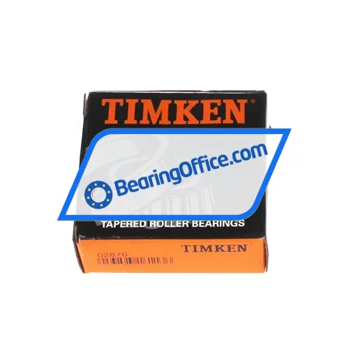 Timken 02876 bearing image 3
