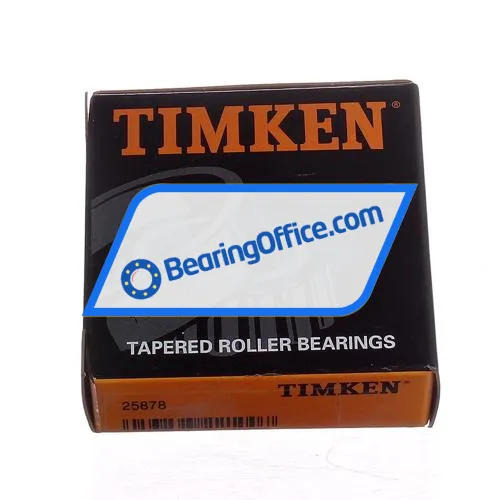 Timken 25878 bearing image 3