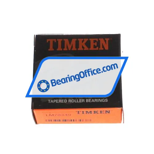 Timken LM78349 bearing image 3