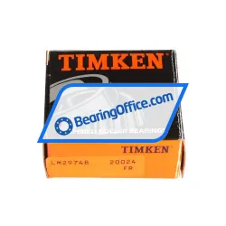 Timken LM29748 rulman resim 3
