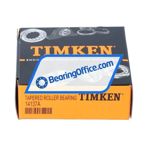 Timken 14137A-20082 bearing image 3