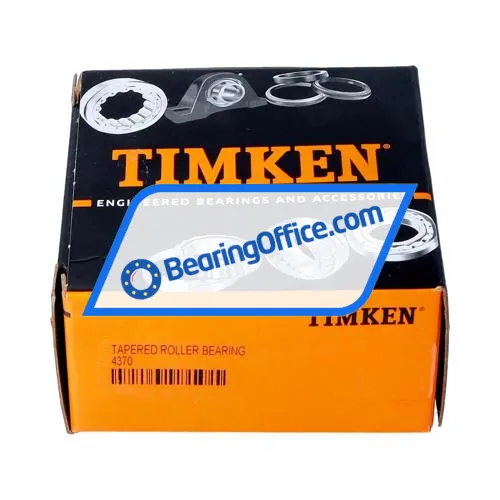Timken 4370 bearing image 3
