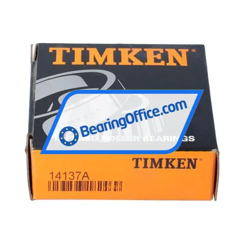 Timken 14137A bearing image 3