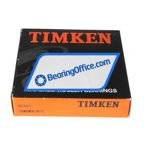 Timken 42381 bearing image 3