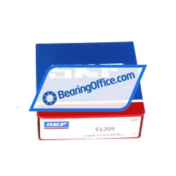 SKF 51209 rulman resim 3