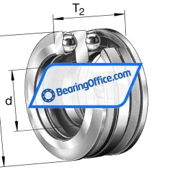 FAG 54210 rulman resim 4