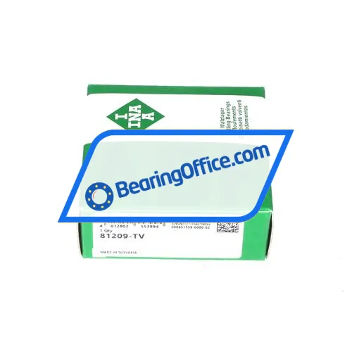 INA 81209 bearing image 4