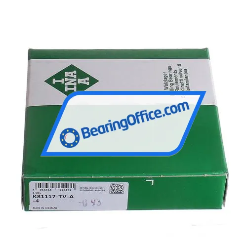 INA K81117-TV-A/-4 bearing image 3