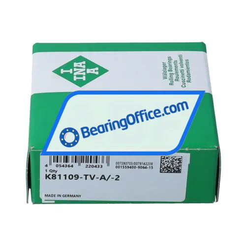 INA K81109-TV-A/-2 bearing image 2
