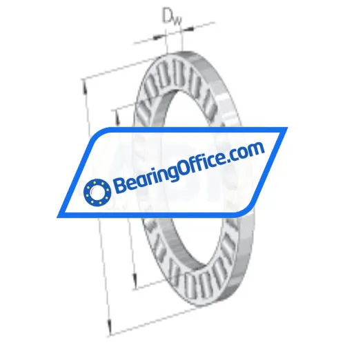INA K87410-TV/0-8 bearing image 4