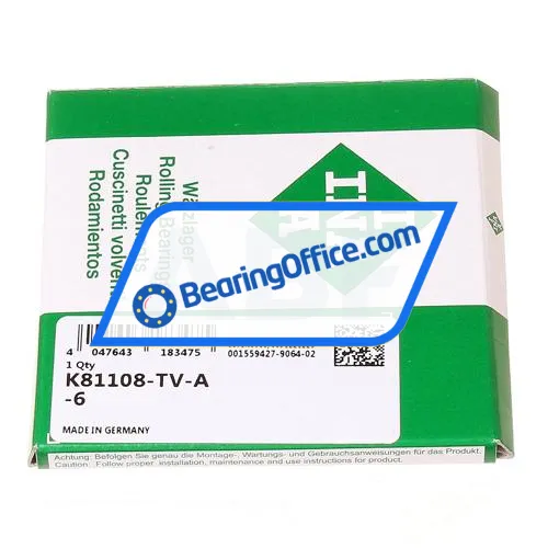 INA K81108-TV-A/-6 bearing image 2