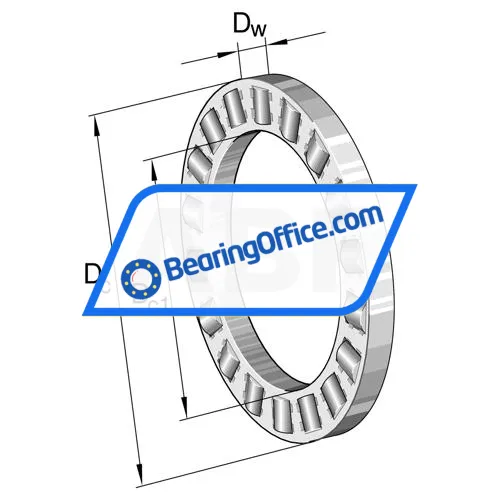 INA K81210-TV/0-8 bearing image 4